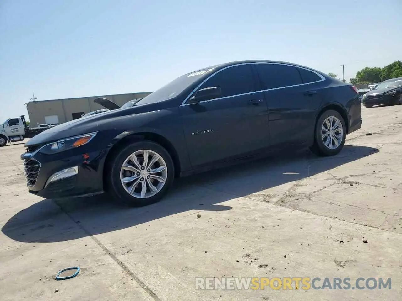 1 Photograph of a damaged car 1G1ZD5ST7KF171076 CHEVROLET MALIBU 2019