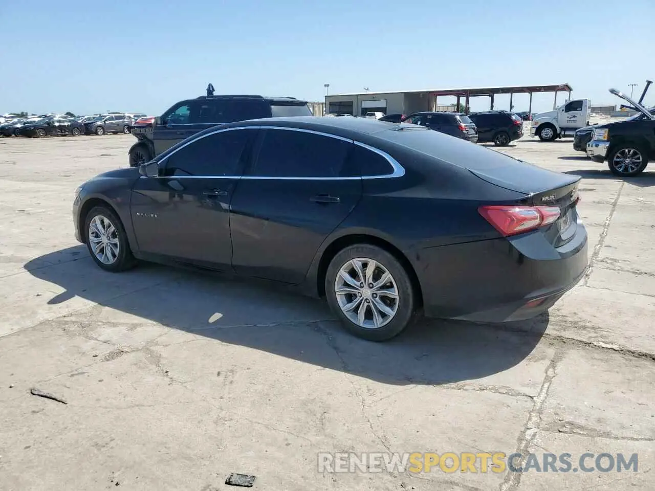 2 Photograph of a damaged car 1G1ZD5ST7KF171076 CHEVROLET MALIBU 2019