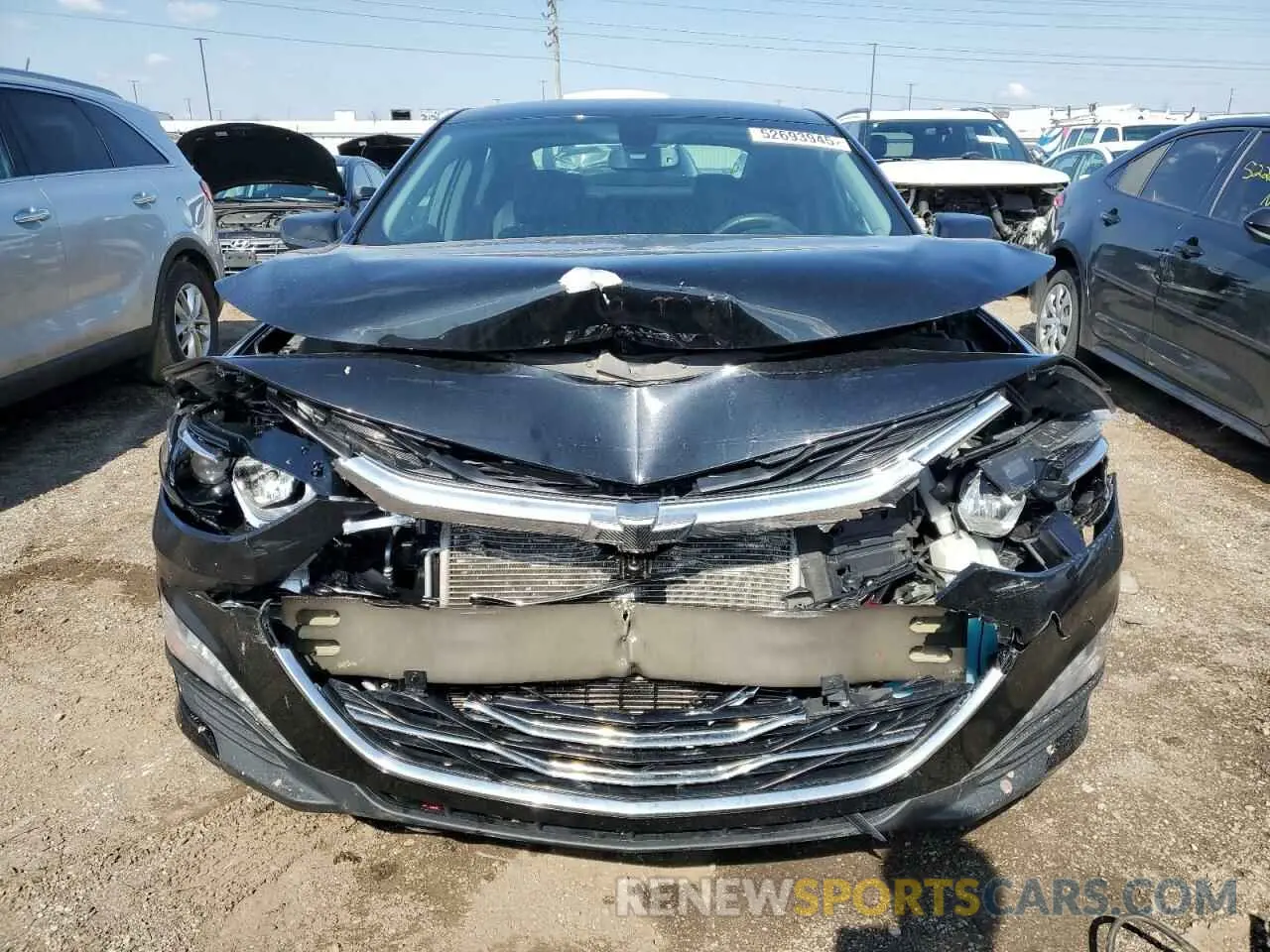 5 Photograph of a damaged car 1G1ZD5ST7KF175211 CHEVROLET MALIBU 2019