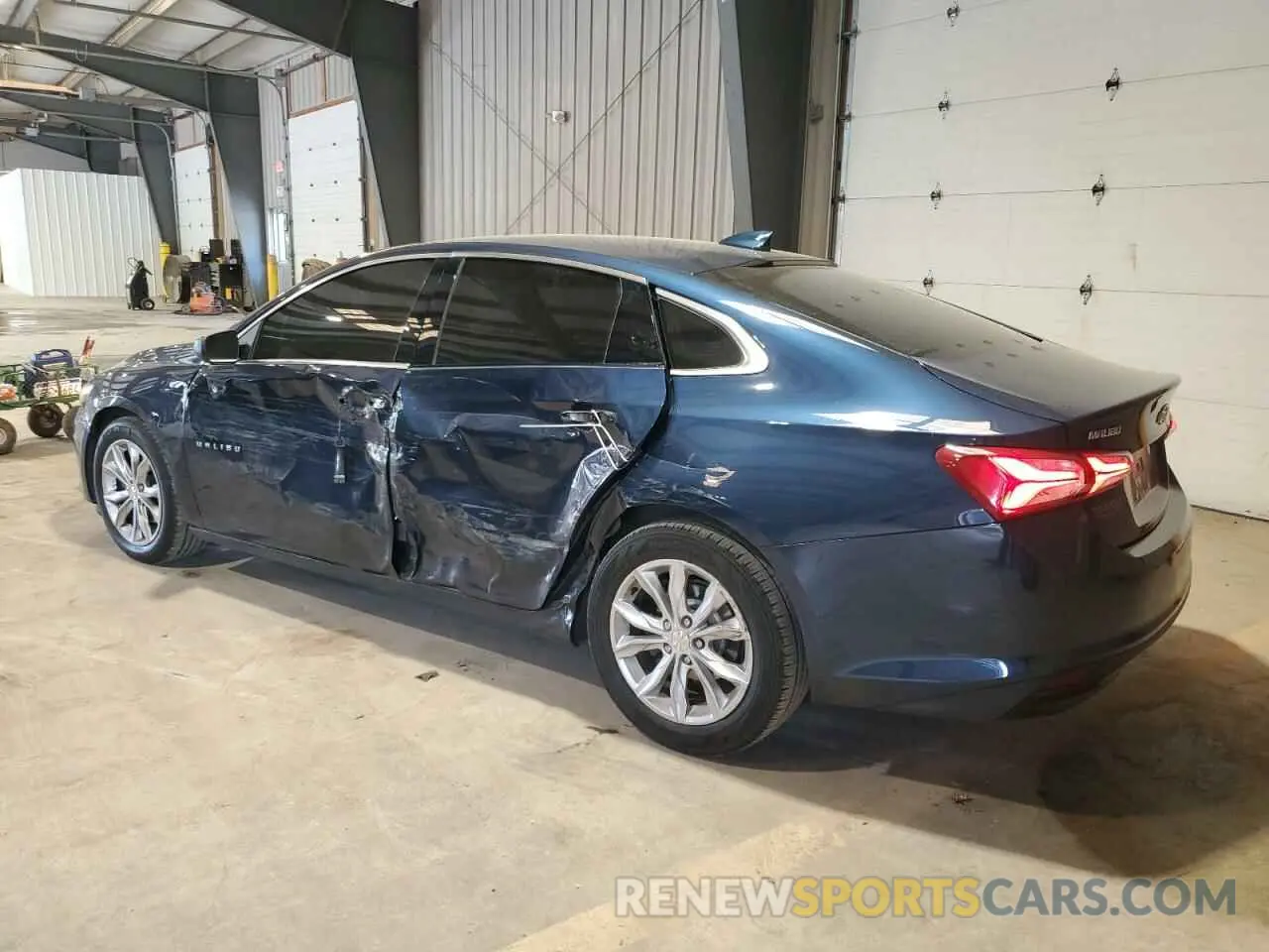 2 Photograph of a damaged car 1G1ZD5ST7KF177234 CHEVROLET MALIBU 2019