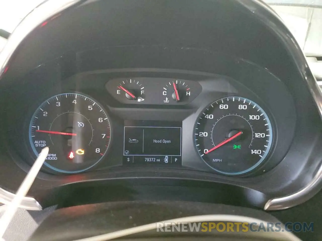 9 Photograph of a damaged car 1G1ZD5ST7KF177234 CHEVROLET MALIBU 2019