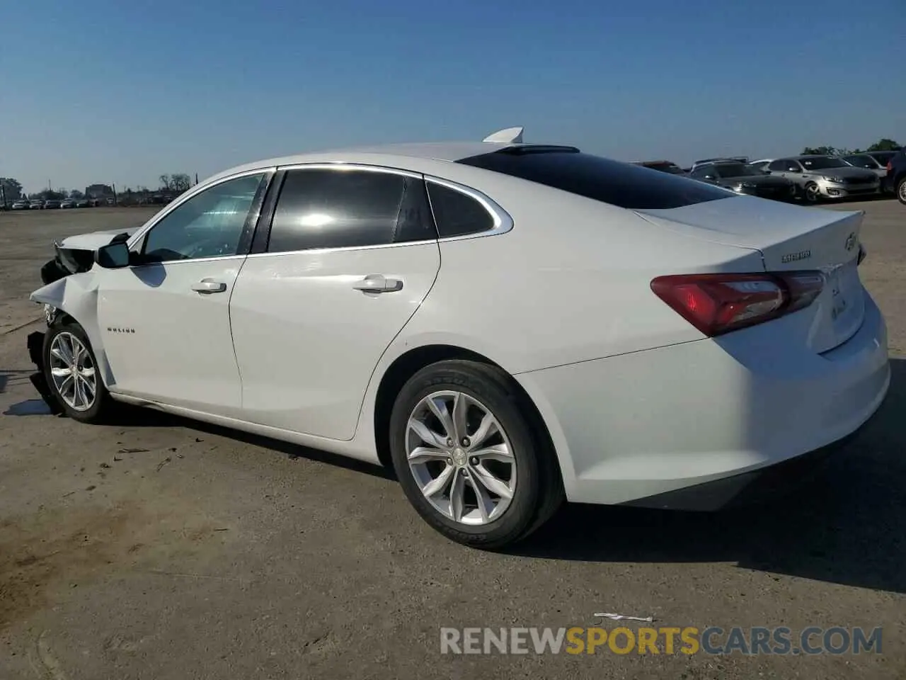 2 Photograph of a damaged car 1G1ZD5ST7KF184765 CHEVROLET MALIBU 2019