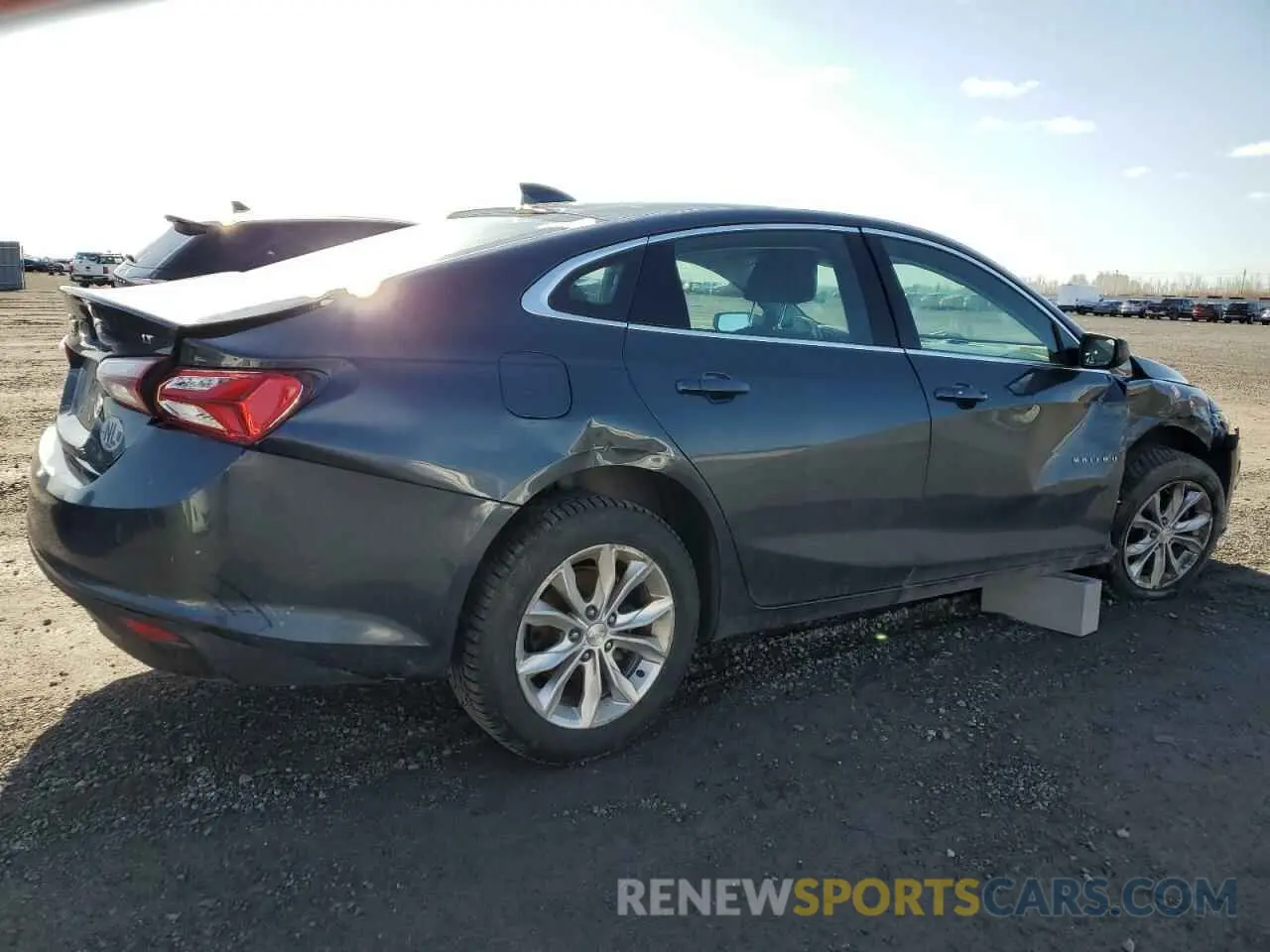 3 Photograph of a damaged car 1G1ZD5ST7KF197841 CHEVROLET MALIBU 2019