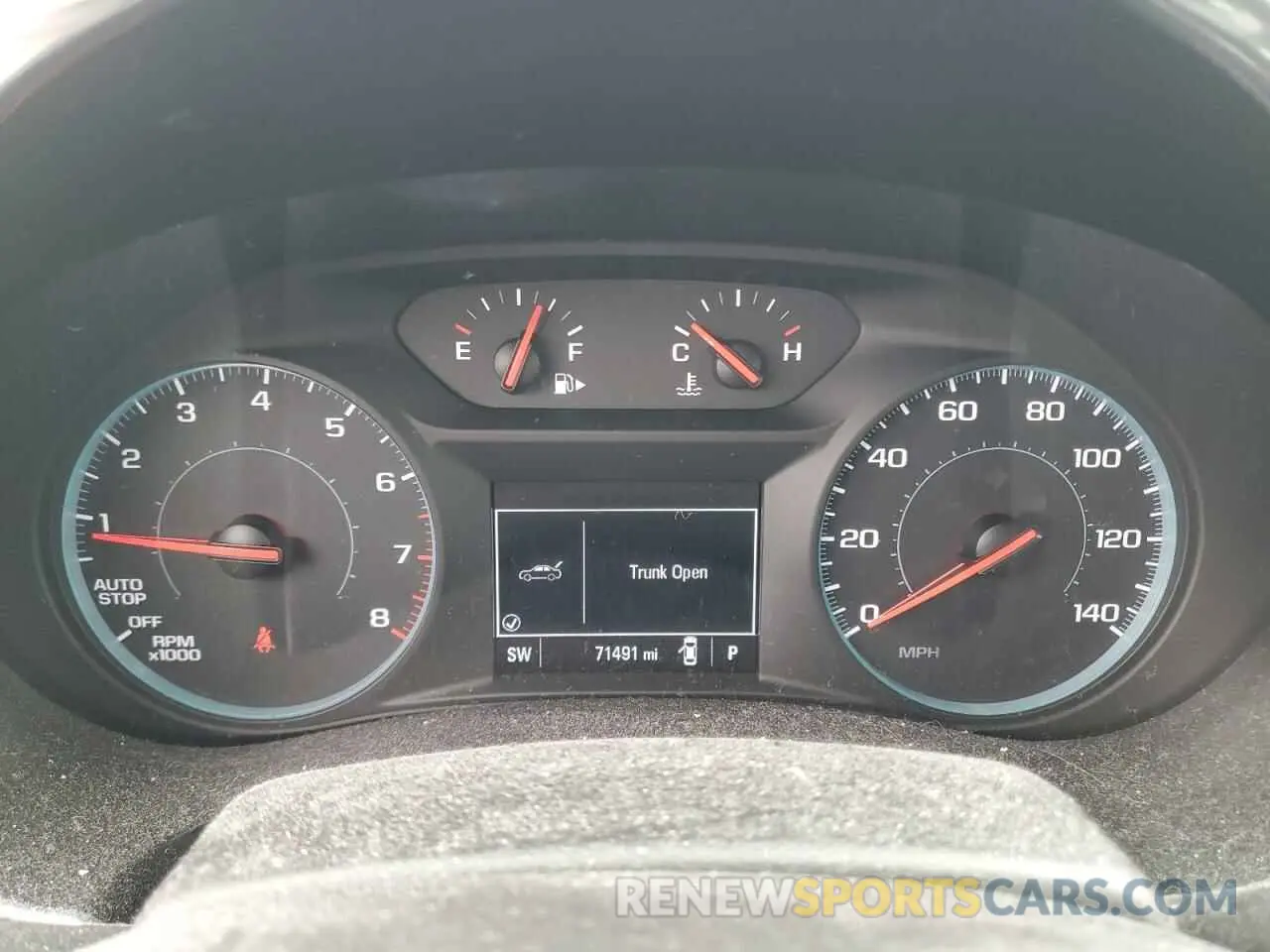 9 Photograph of a damaged car 1G1ZD5ST7KF215481 CHEVROLET MALIBU 2019