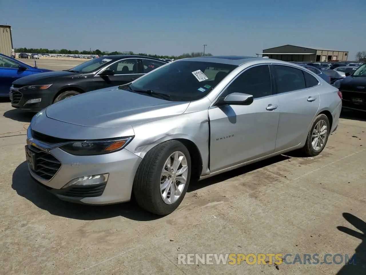 1 Photograph of a damaged car 1G1ZD5ST8KF110853 CHEVROLET MALIBU 2019