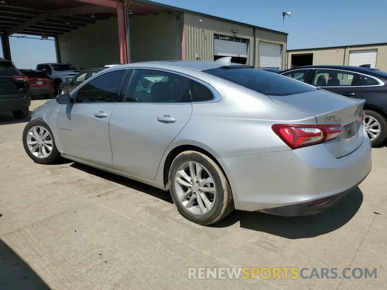 2 Photograph of a damaged car 1G1ZD5ST8KF110853 CHEVROLET MALIBU 2019
