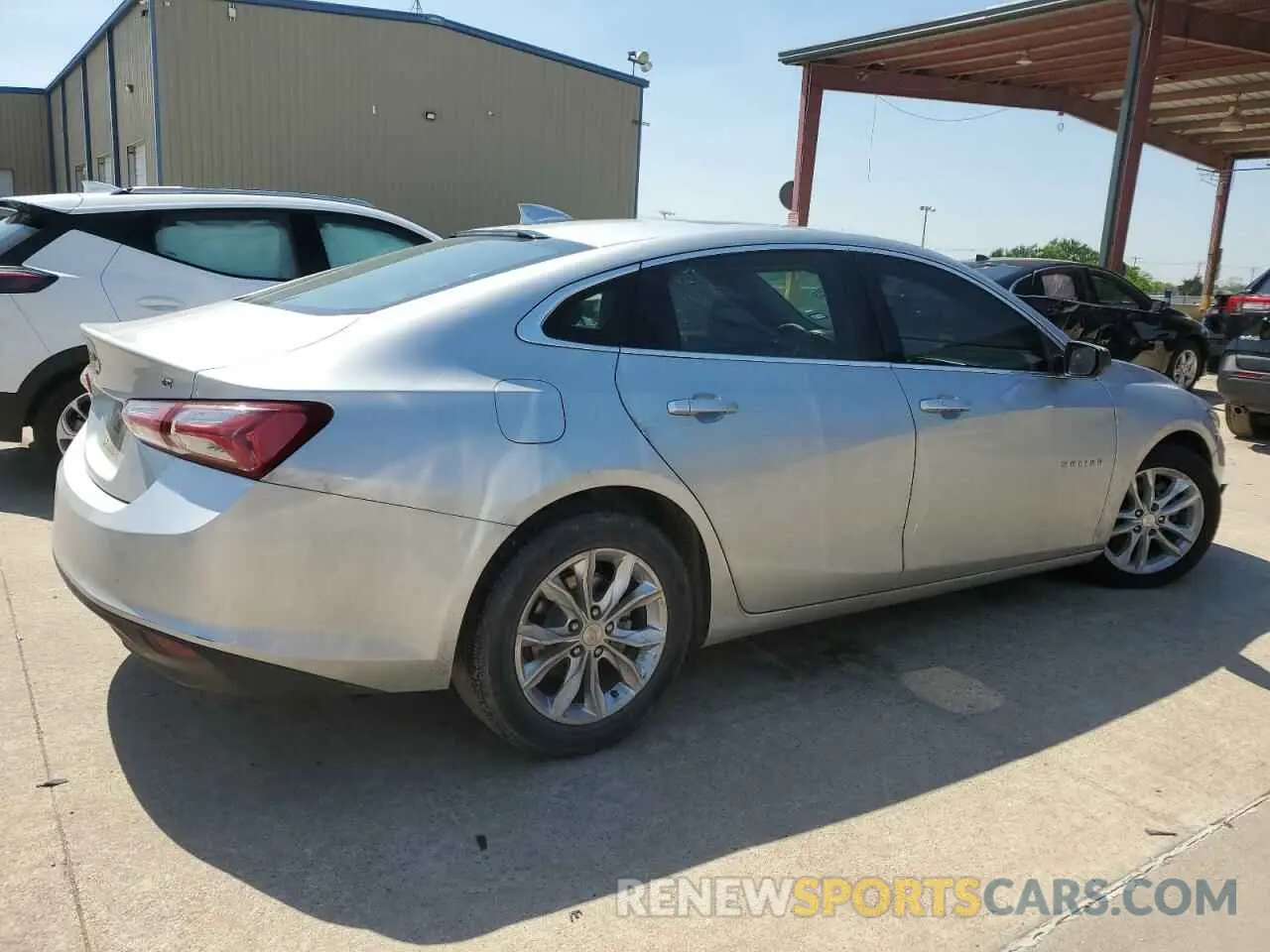 3 Photograph of a damaged car 1G1ZD5ST8KF110853 CHEVROLET MALIBU 2019