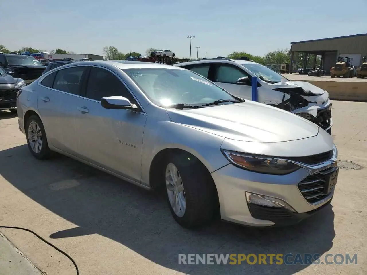 4 Photograph of a damaged car 1G1ZD5ST8KF110853 CHEVROLET MALIBU 2019