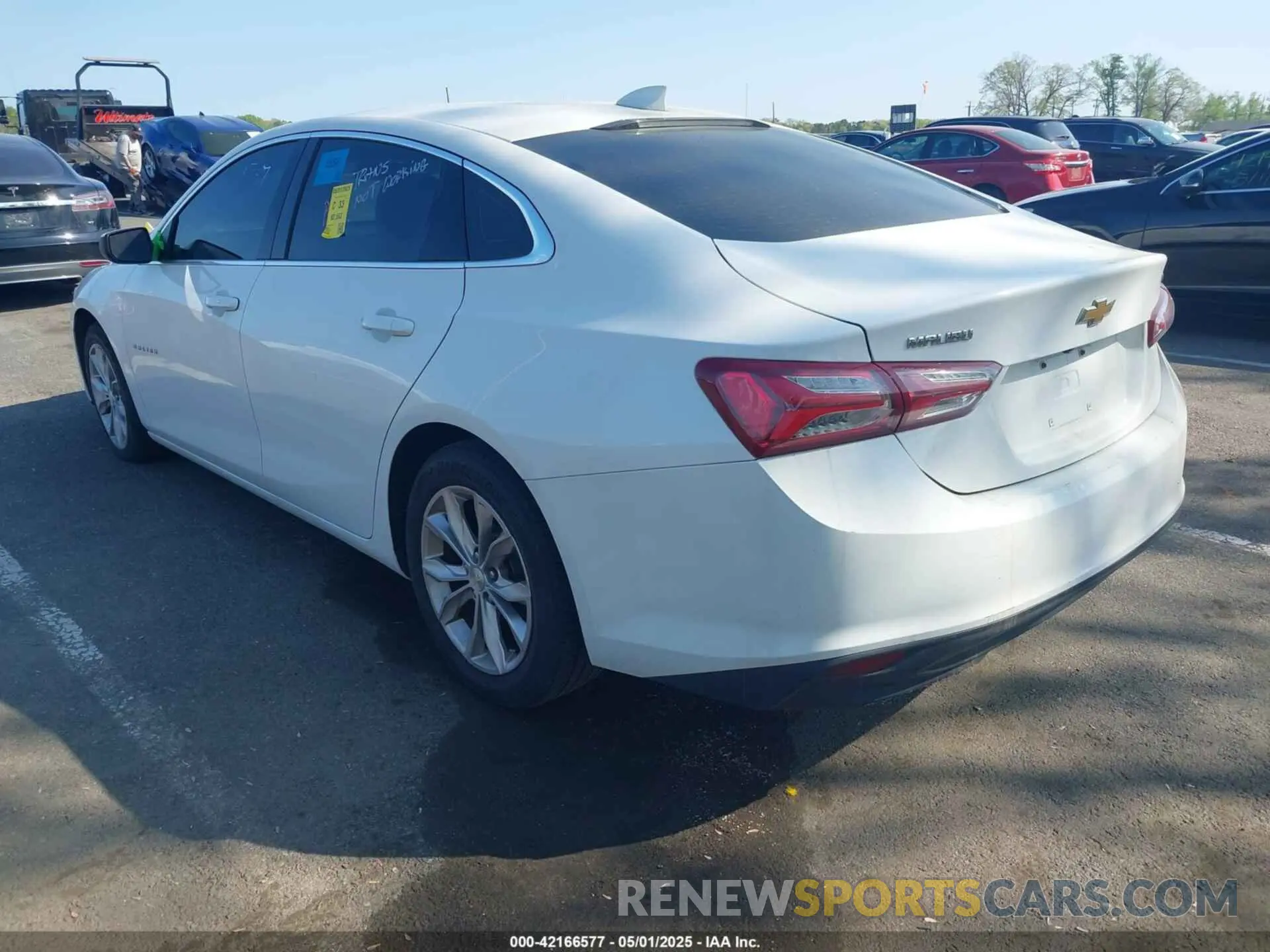 3 Photograph of a damaged car 1G1ZD5ST8KF113767 CHEVROLET MALIBU 2019