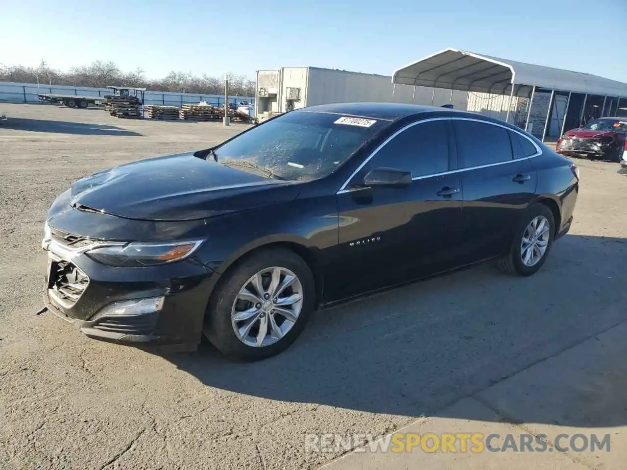 1 Photograph of a damaged car 1G1ZD5ST8KF121304 CHEVROLET MALIBU 2019