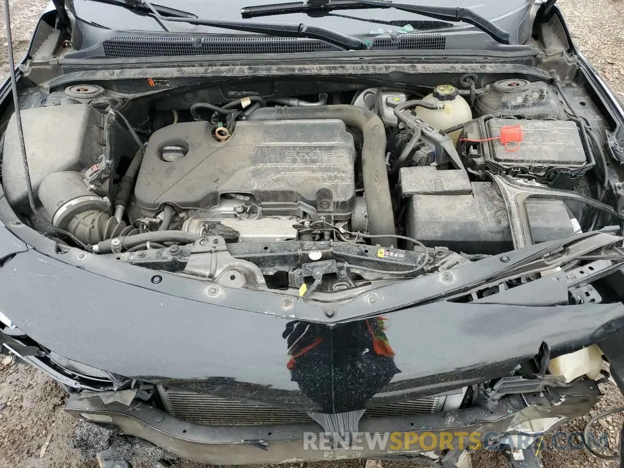 11 Photograph of a damaged car 1G1ZD5ST8KF121688 CHEVROLET MALIBU 2019