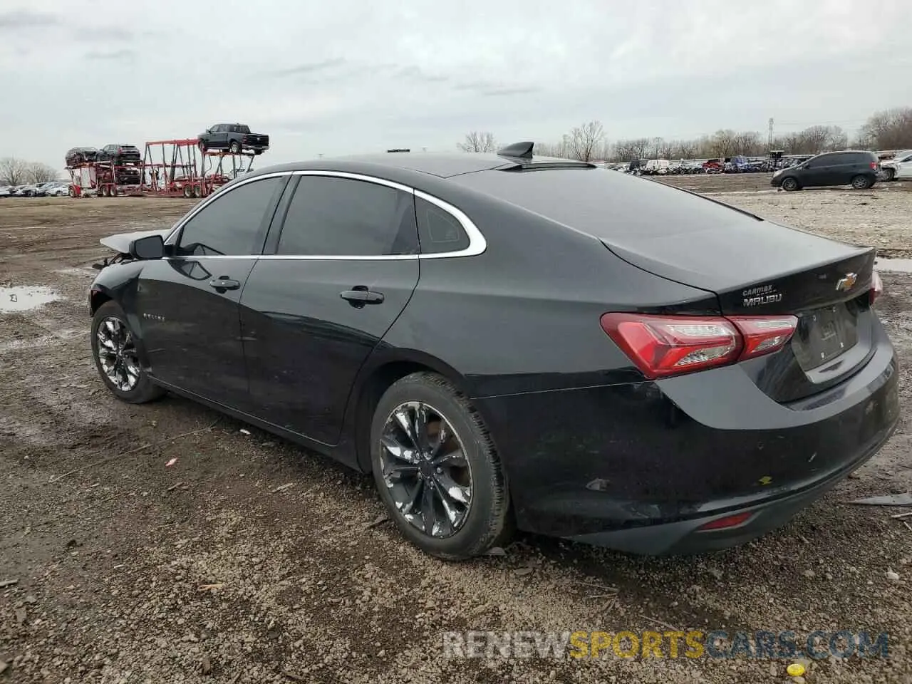2 Photograph of a damaged car 1G1ZD5ST8KF121688 CHEVROLET MALIBU 2019