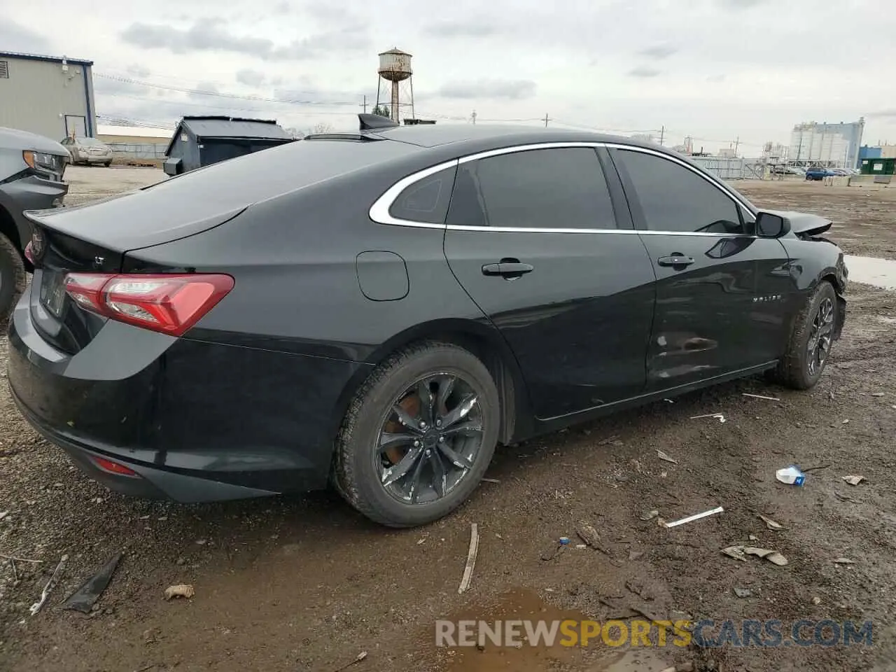 3 Photograph of a damaged car 1G1ZD5ST8KF121688 CHEVROLET MALIBU 2019