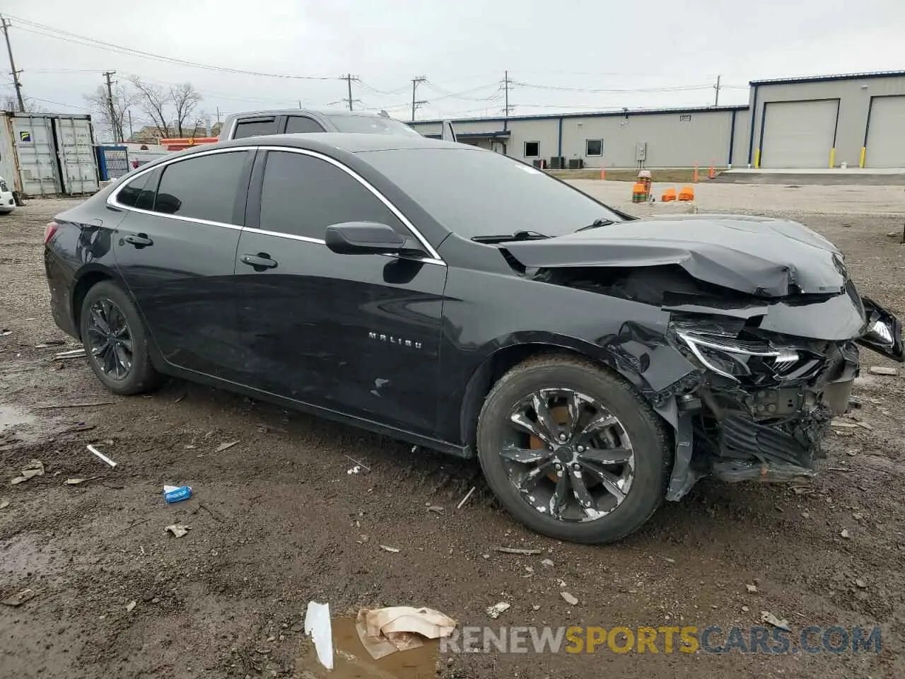4 Photograph of a damaged car 1G1ZD5ST8KF121688 CHEVROLET MALIBU 2019