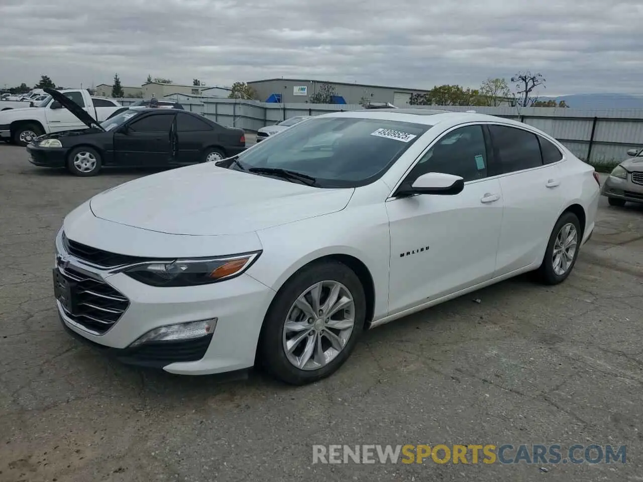 1 Photograph of a damaged car 1G1ZD5ST8KF126065 CHEVROLET MALIBU 2019