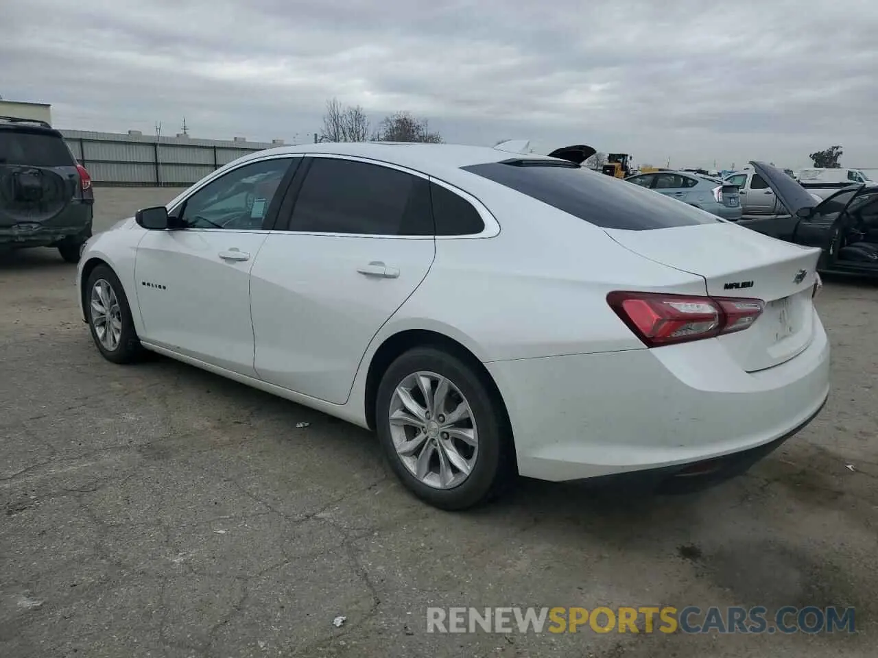 2 Photograph of a damaged car 1G1ZD5ST8KF126065 CHEVROLET MALIBU 2019