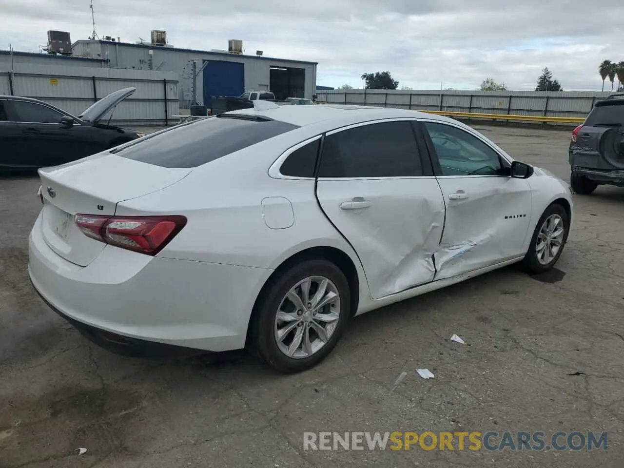 3 Photograph of a damaged car 1G1ZD5ST8KF126065 CHEVROLET MALIBU 2019