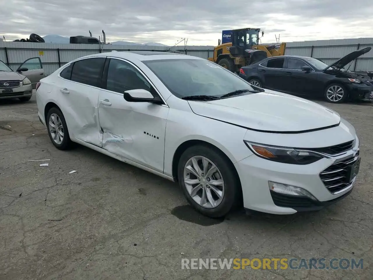 4 Photograph of a damaged car 1G1ZD5ST8KF126065 CHEVROLET MALIBU 2019
