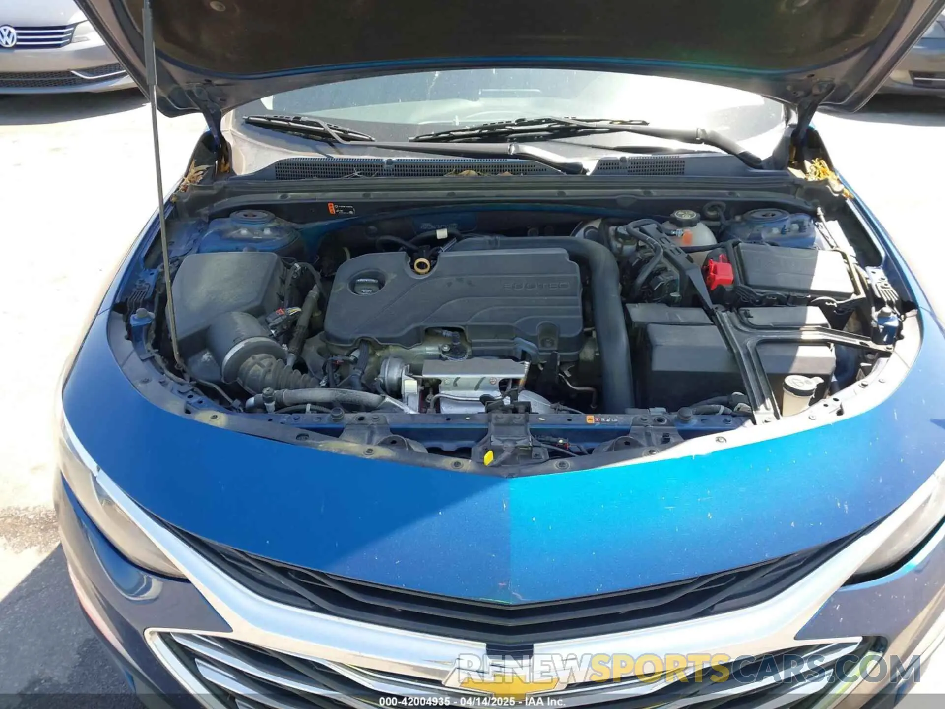 10 Photograph of a damaged car 1G1ZD5ST8KF141486 CHEVROLET MALIBU 2019