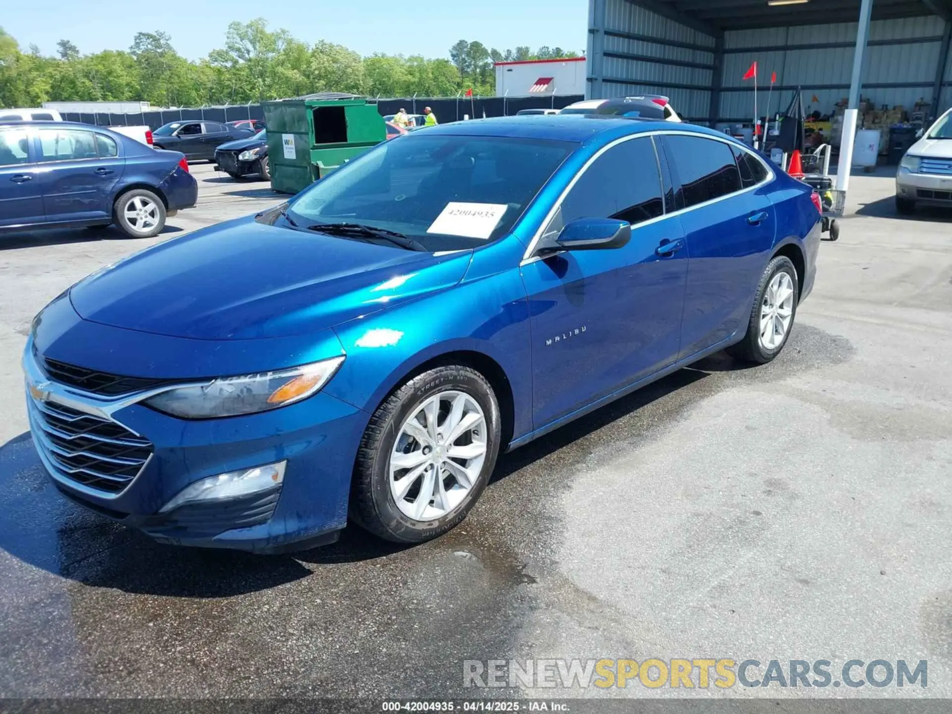 2 Photograph of a damaged car 1G1ZD5ST8KF141486 CHEVROLET MALIBU 2019