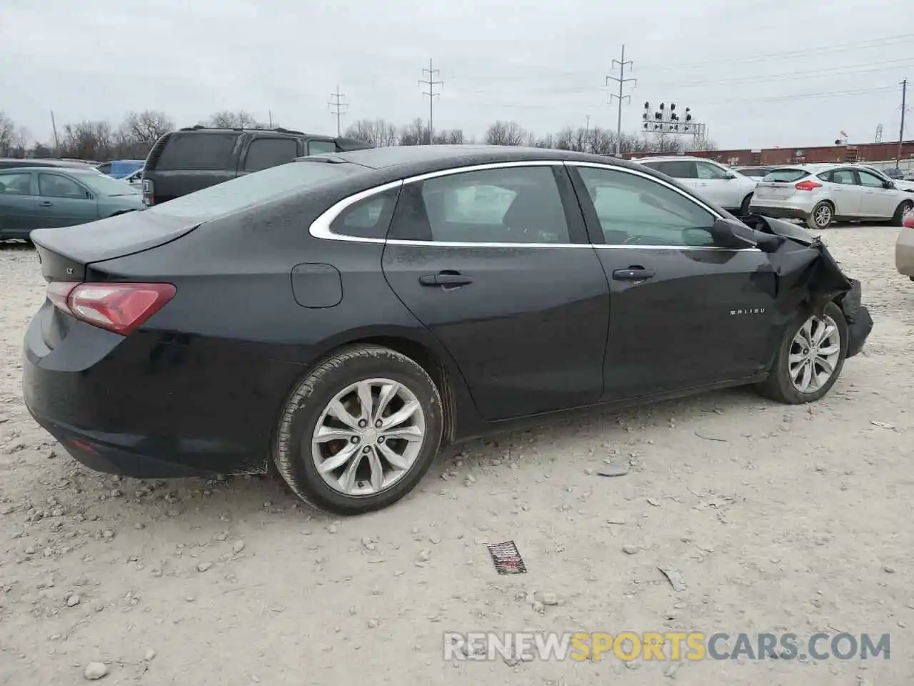 3 Photograph of a damaged car 1G1ZD5ST8KF149121 CHEVROLET MALIBU 2019