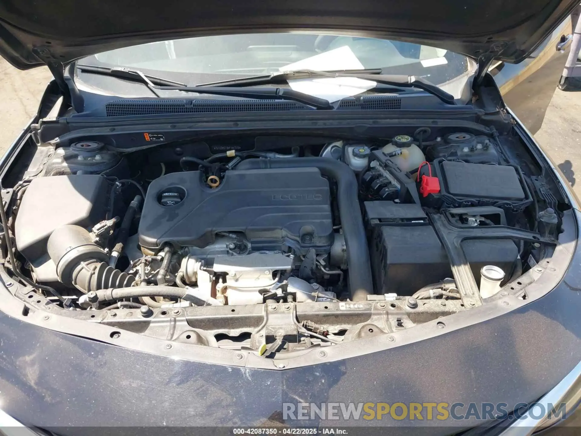 10 Photograph of a damaged car 1G1ZD5ST8KF157316 CHEVROLET MALIBU 2019