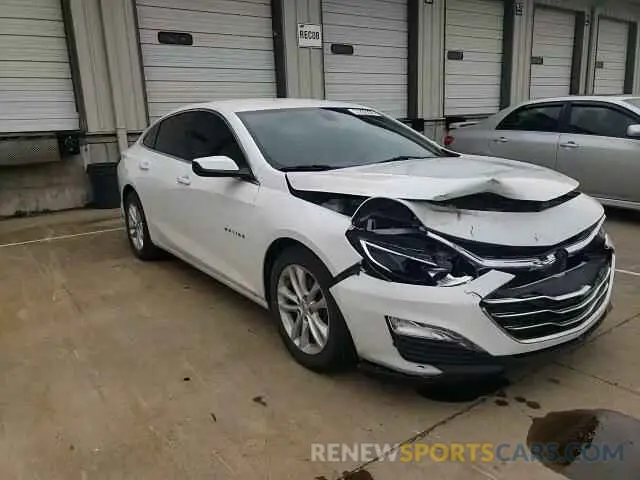 10 Photograph of a damaged car 1G1ZD5ST8KF159390 CHEVROLET MALIBU 2019