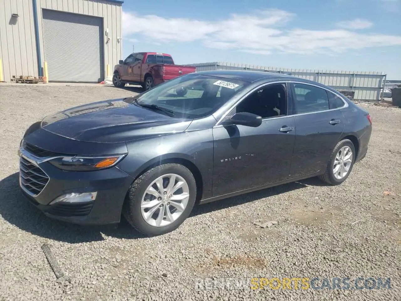 1 Photograph of a damaged car 1G1ZD5ST8KF160216 CHEVROLET MALIBU 2019