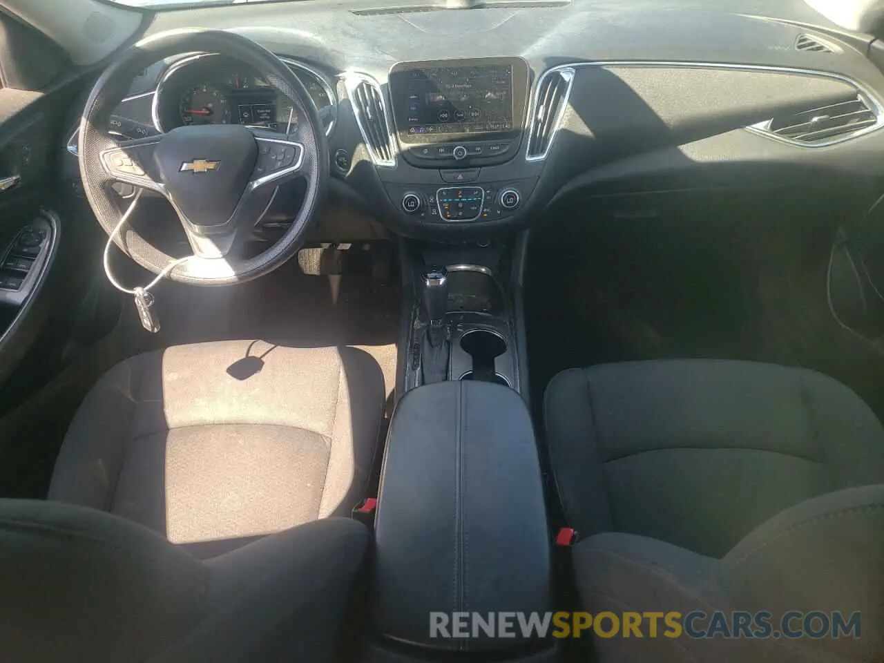 8 Photograph of a damaged car 1G1ZD5ST8KF160216 CHEVROLET MALIBU 2019