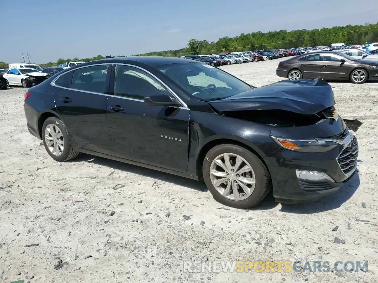 4 Photograph of a damaged car 1G1ZD5ST8KF164623 CHEVROLET MALIBU 2019