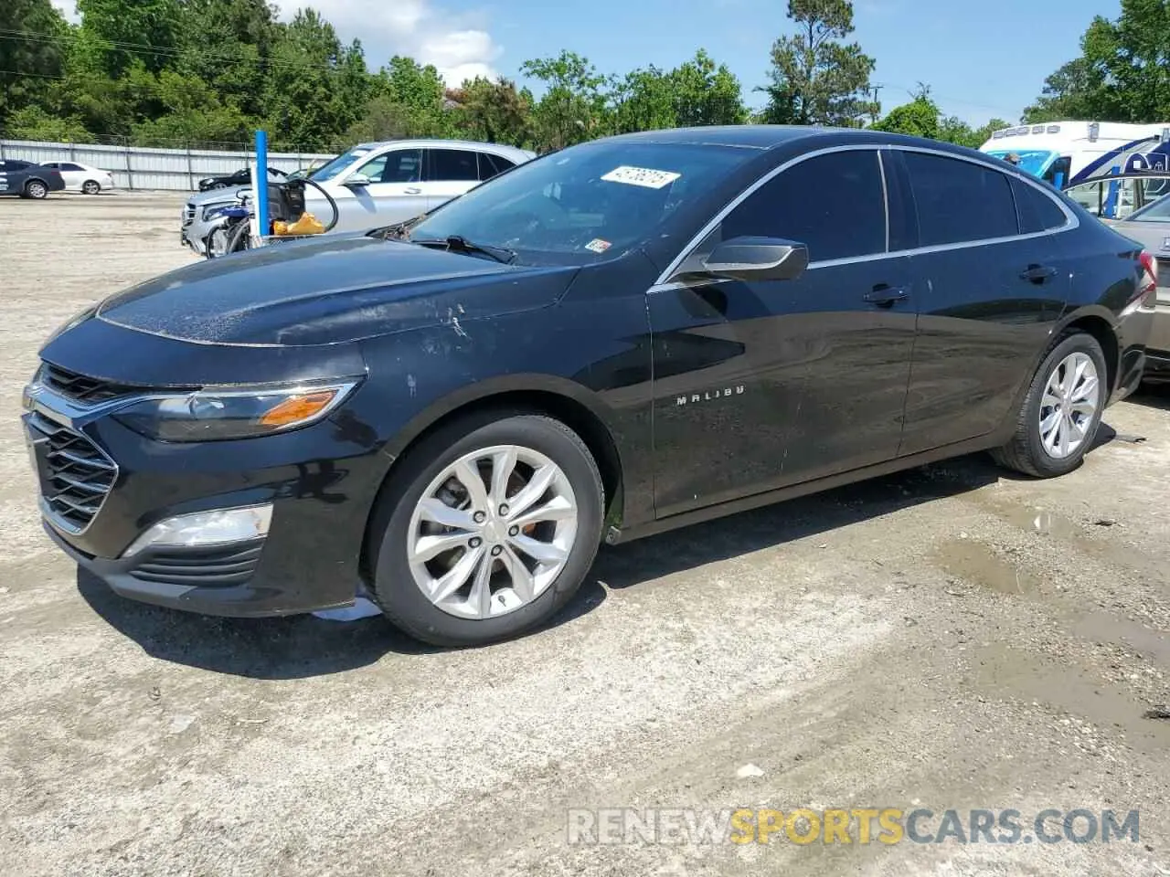 1 Photograph of a damaged car 1G1ZD5ST8KF190137 CHEVROLET MALIBU 2019