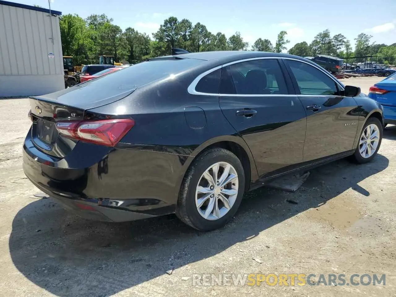 3 Photograph of a damaged car 1G1ZD5ST8KF190137 CHEVROLET MALIBU 2019