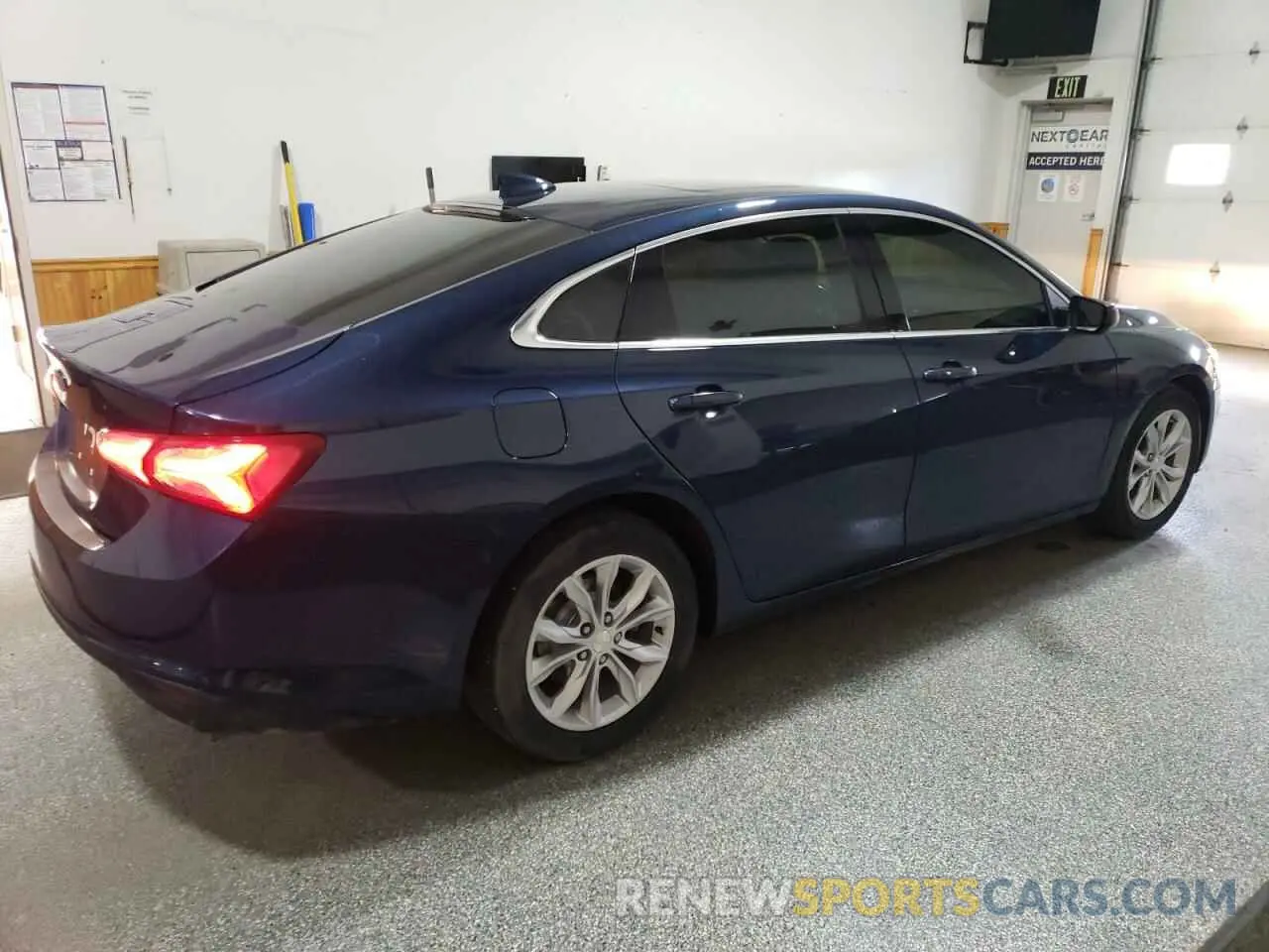 3 Photograph of a damaged car 1G1ZD5ST8KF218440 CHEVROLET MALIBU 2019