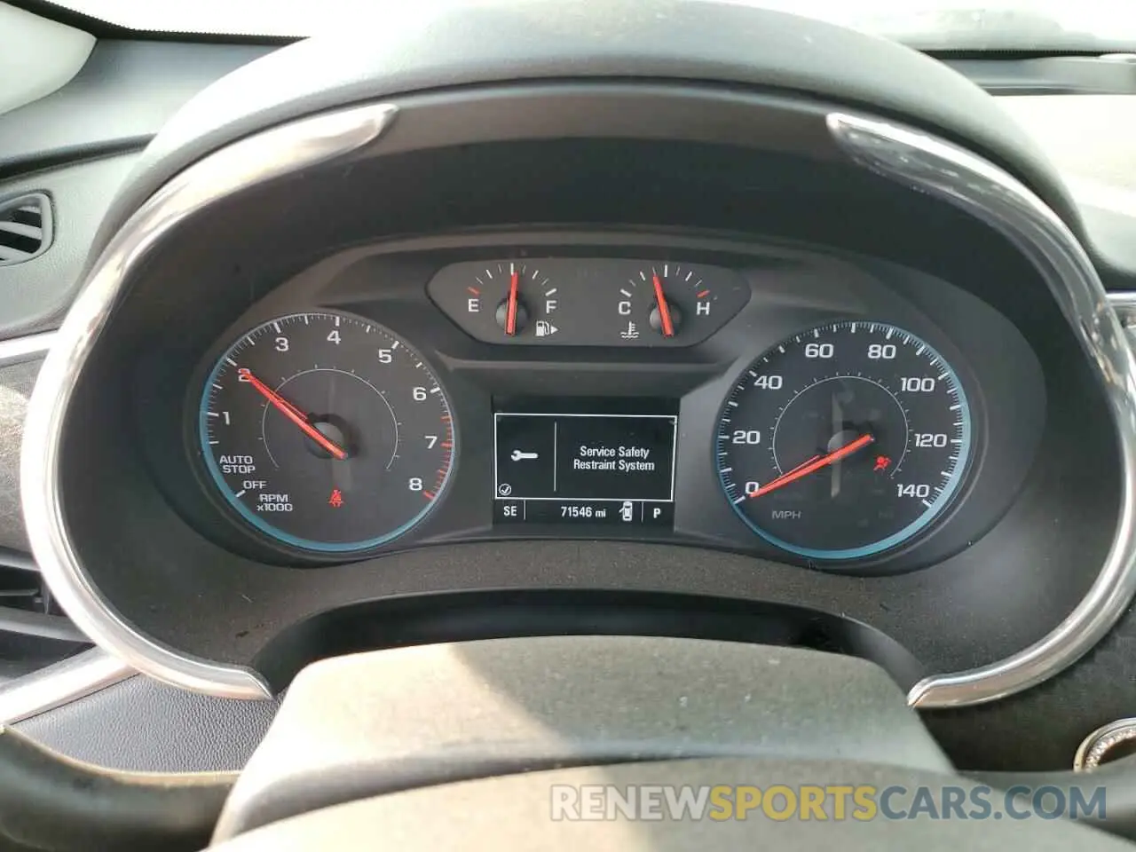 9 Photograph of a damaged car 1G1ZD5ST8KF220656 CHEVROLET MALIBU 2019