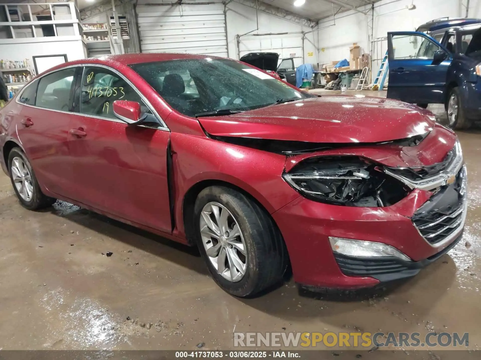 1 Photograph of a damaged car 1G1ZD5ST9KF104494 CHEVROLET MALIBU 2019