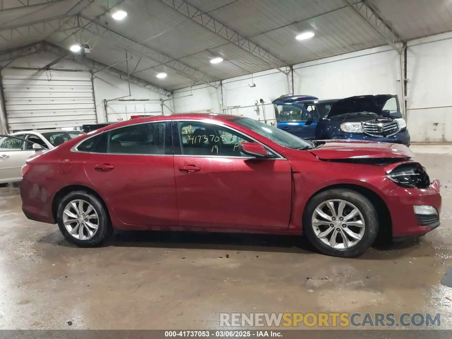 13 Photograph of a damaged car 1G1ZD5ST9KF104494 CHEVROLET MALIBU 2019