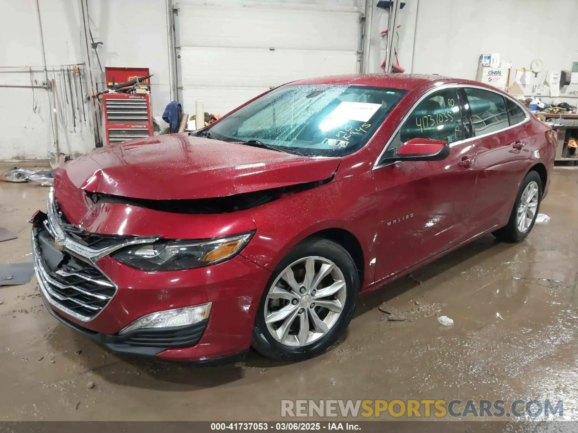 2 Photograph of a damaged car 1G1ZD5ST9KF104494 CHEVROLET MALIBU 2019