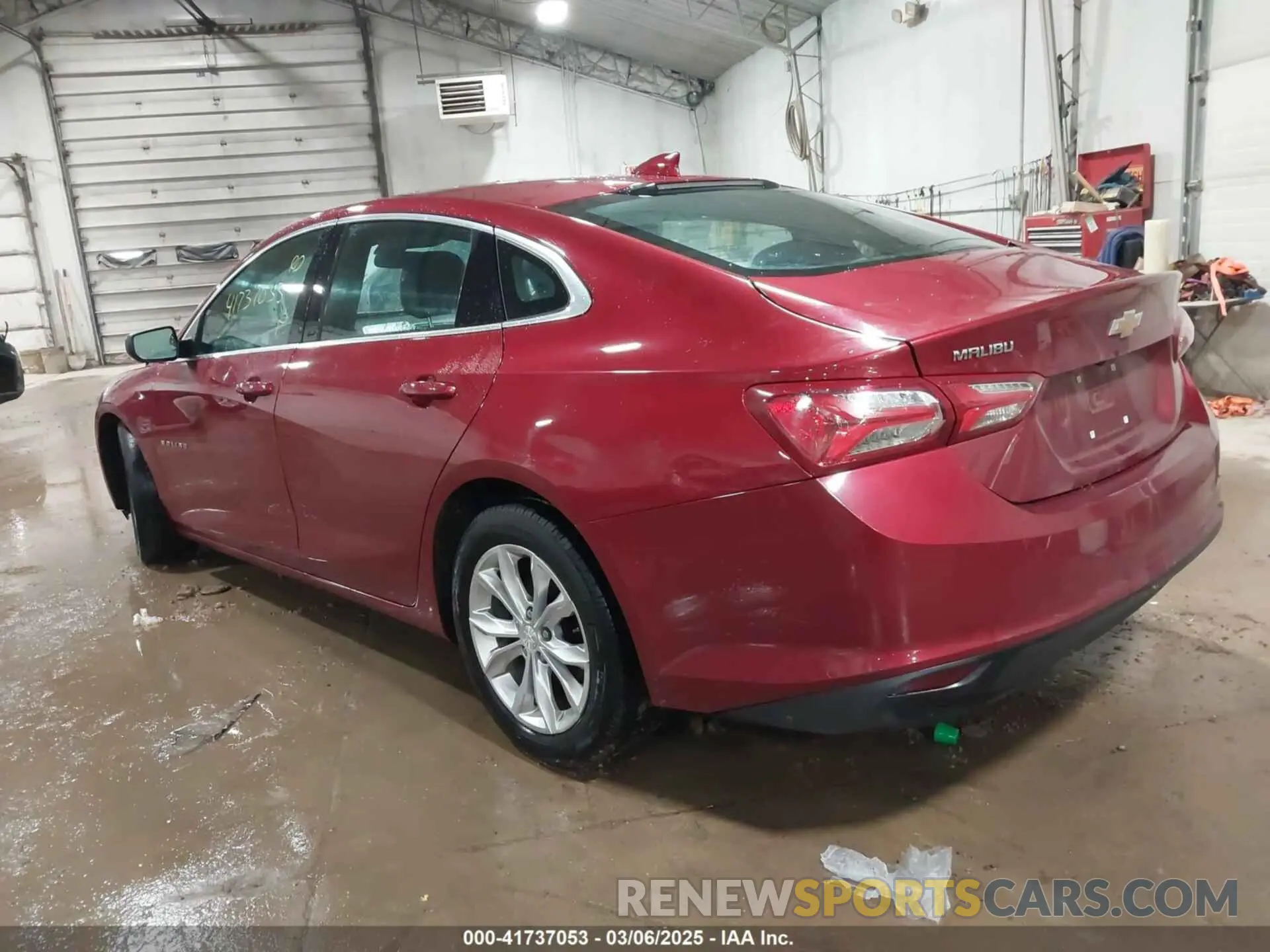3 Photograph of a damaged car 1G1ZD5ST9KF104494 CHEVROLET MALIBU 2019