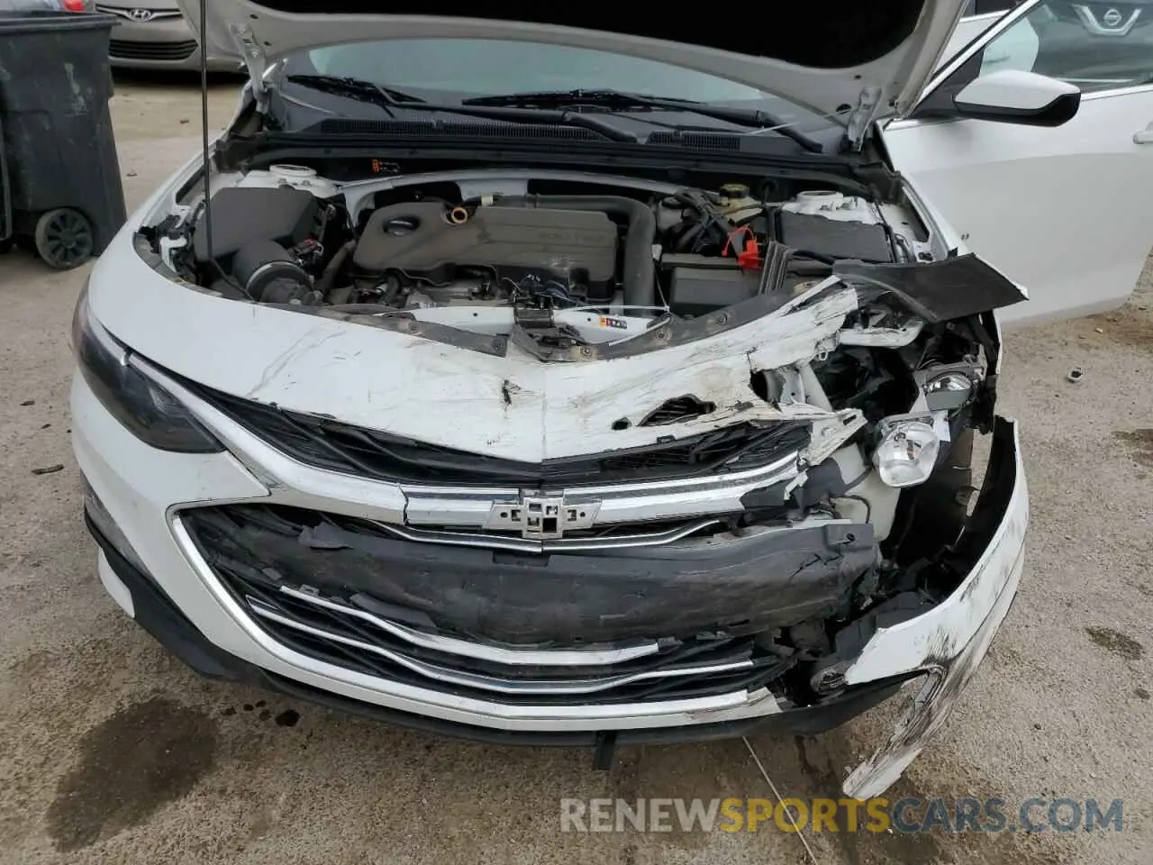 12 Photograph of a damaged car 1G1ZD5ST9KF124678 CHEVROLET MALIBU 2019