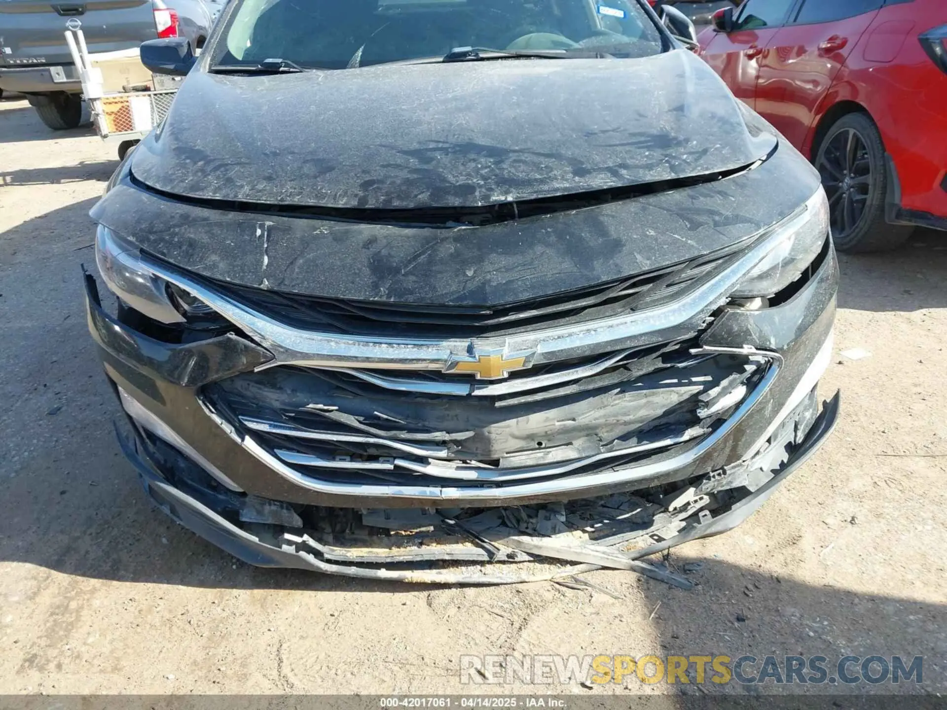 6 Photograph of a damaged car 1G1ZD5ST9KF145658 CHEVROLET MALIBU 2019