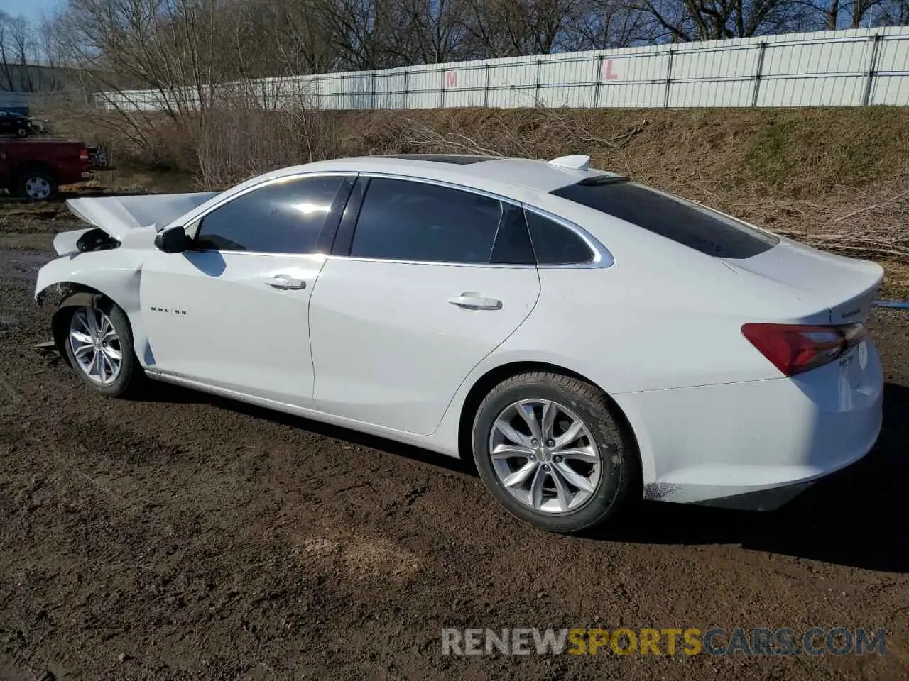 2 Photograph of a damaged car 1G1ZD5ST9KF148284 CHEVROLET MALIBU 2019