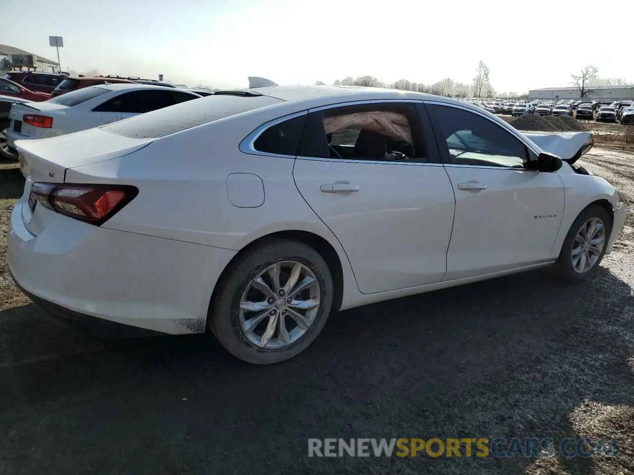 3 Photograph of a damaged car 1G1ZD5ST9KF148284 CHEVROLET MALIBU 2019