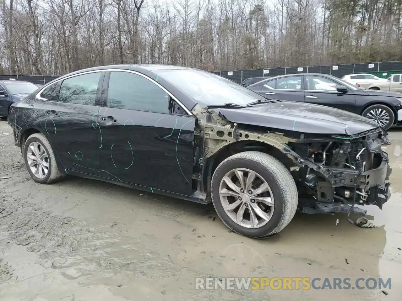4 Photograph of a damaged car 1G1ZD5ST9KF148527 CHEVROLET MALIBU 2019