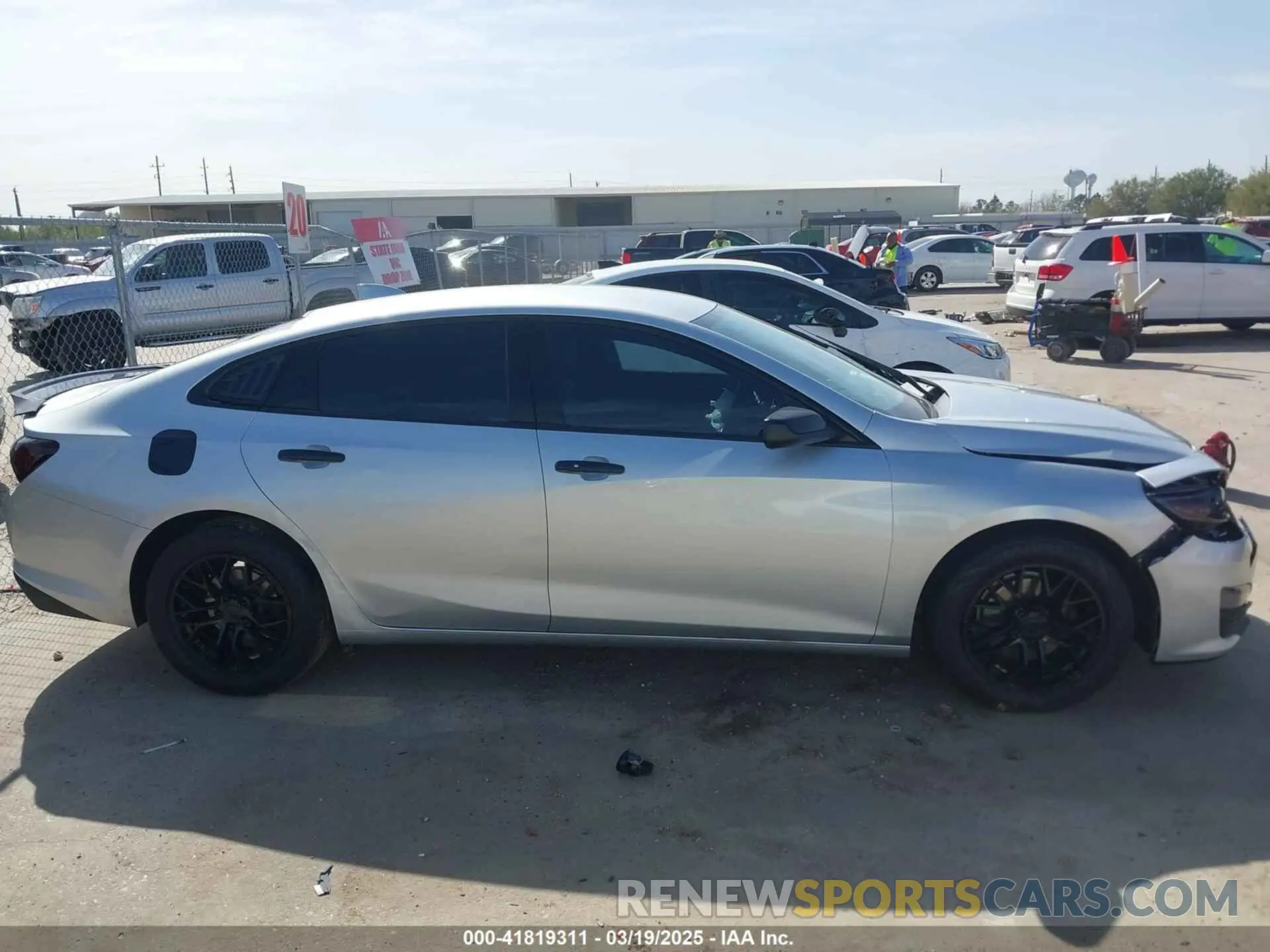 13 Photograph of a damaged car 1G1ZD5ST9KF160886 CHEVROLET MALIBU 2019