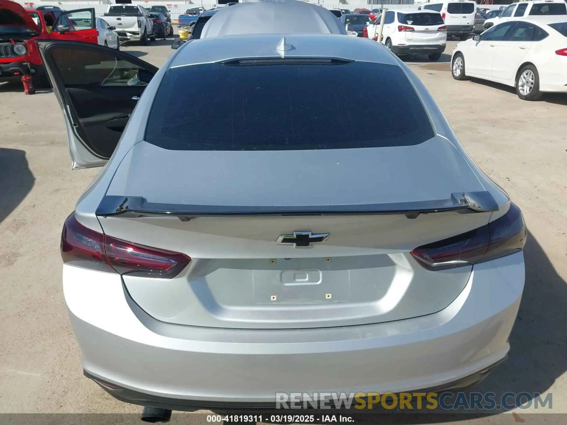 16 Photograph of a damaged car 1G1ZD5ST9KF160886 CHEVROLET MALIBU 2019