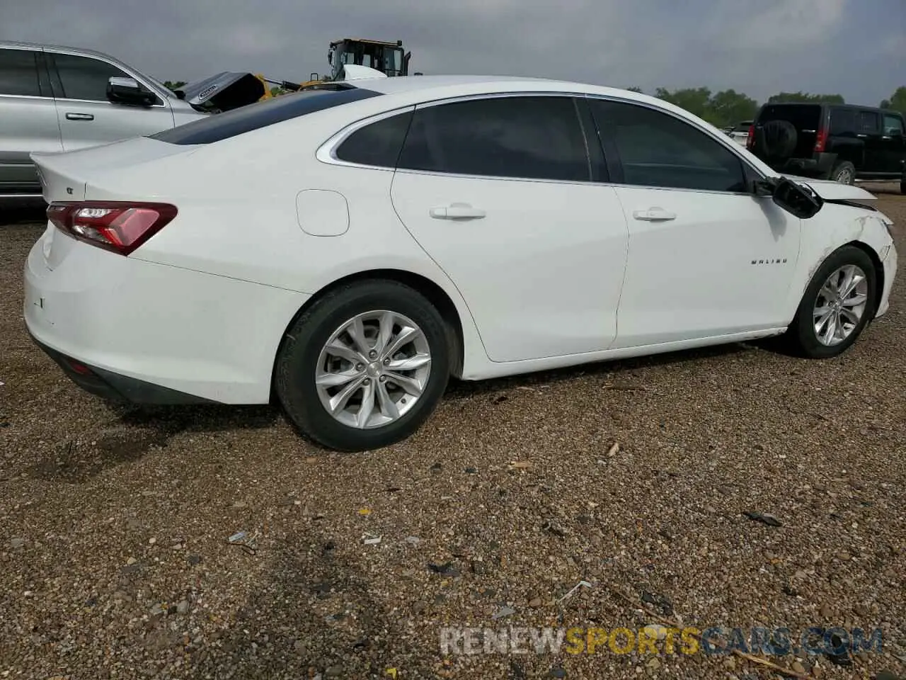 3 Photograph of a damaged car 1G1ZD5ST9KF166445 CHEVROLET MALIBU 2019