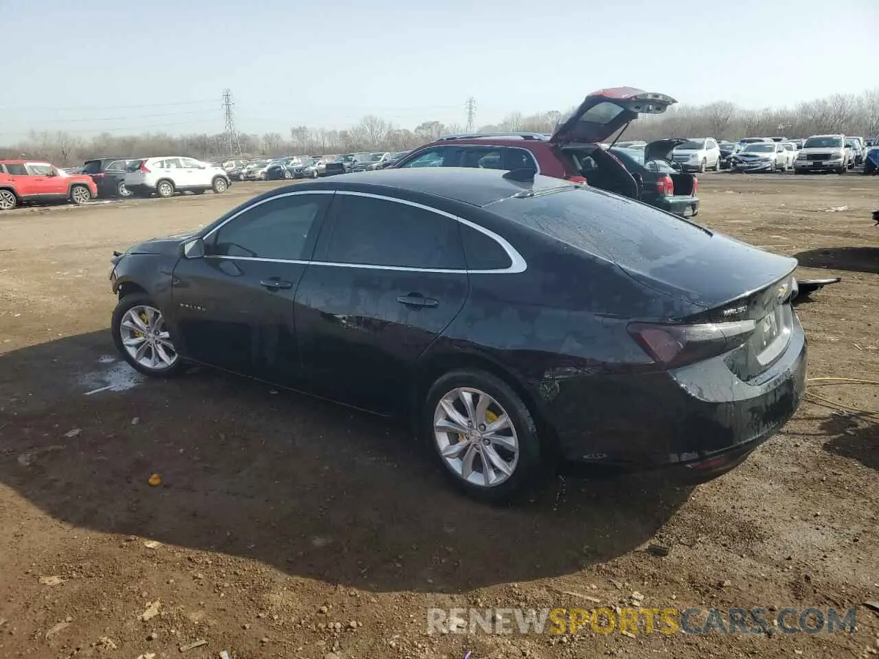 2 Photograph of a damaged car 1G1ZD5ST9KF166669 CHEVROLET MALIBU 2019