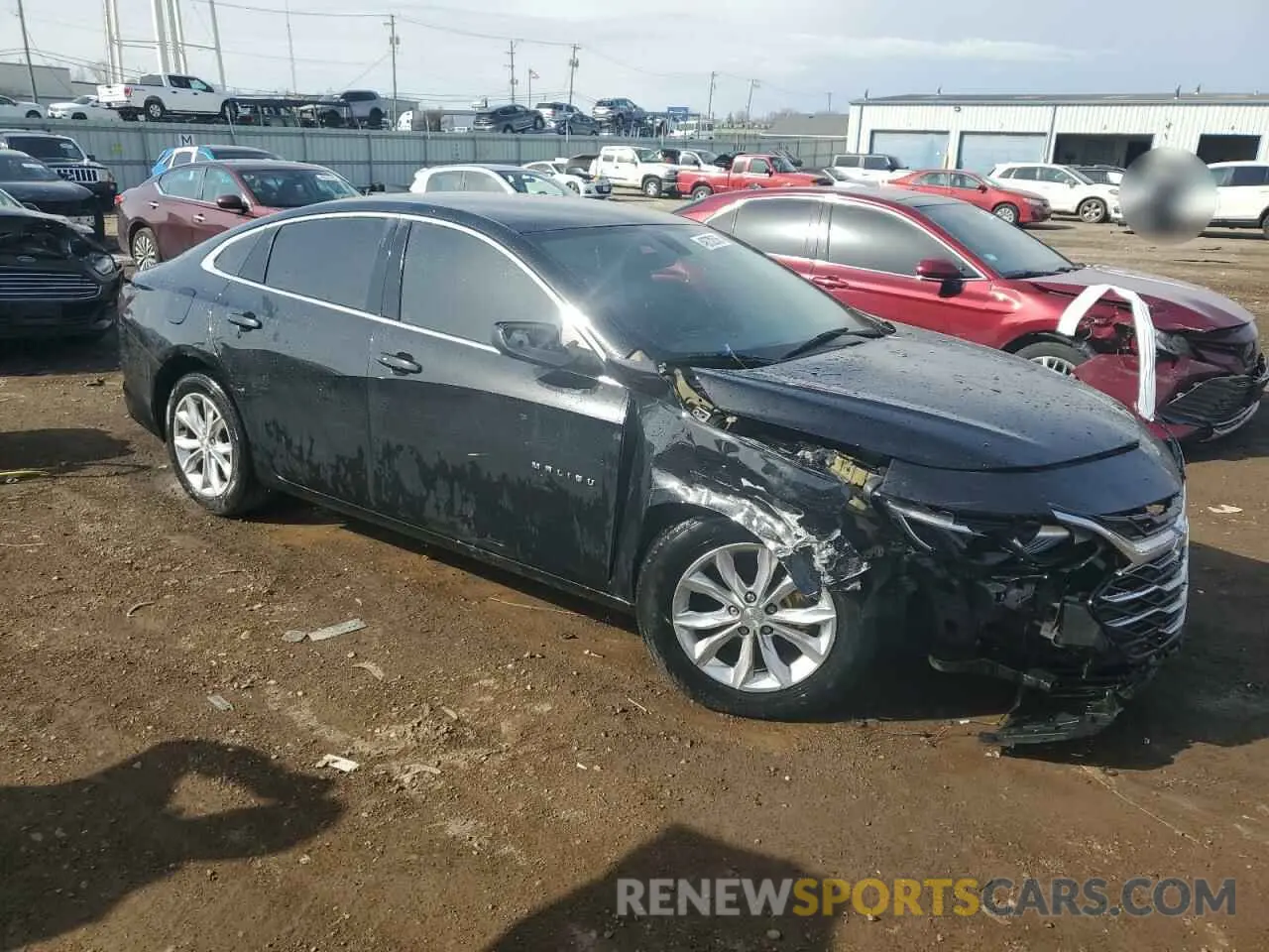 4 Photograph of a damaged car 1G1ZD5ST9KF166669 CHEVROLET MALIBU 2019