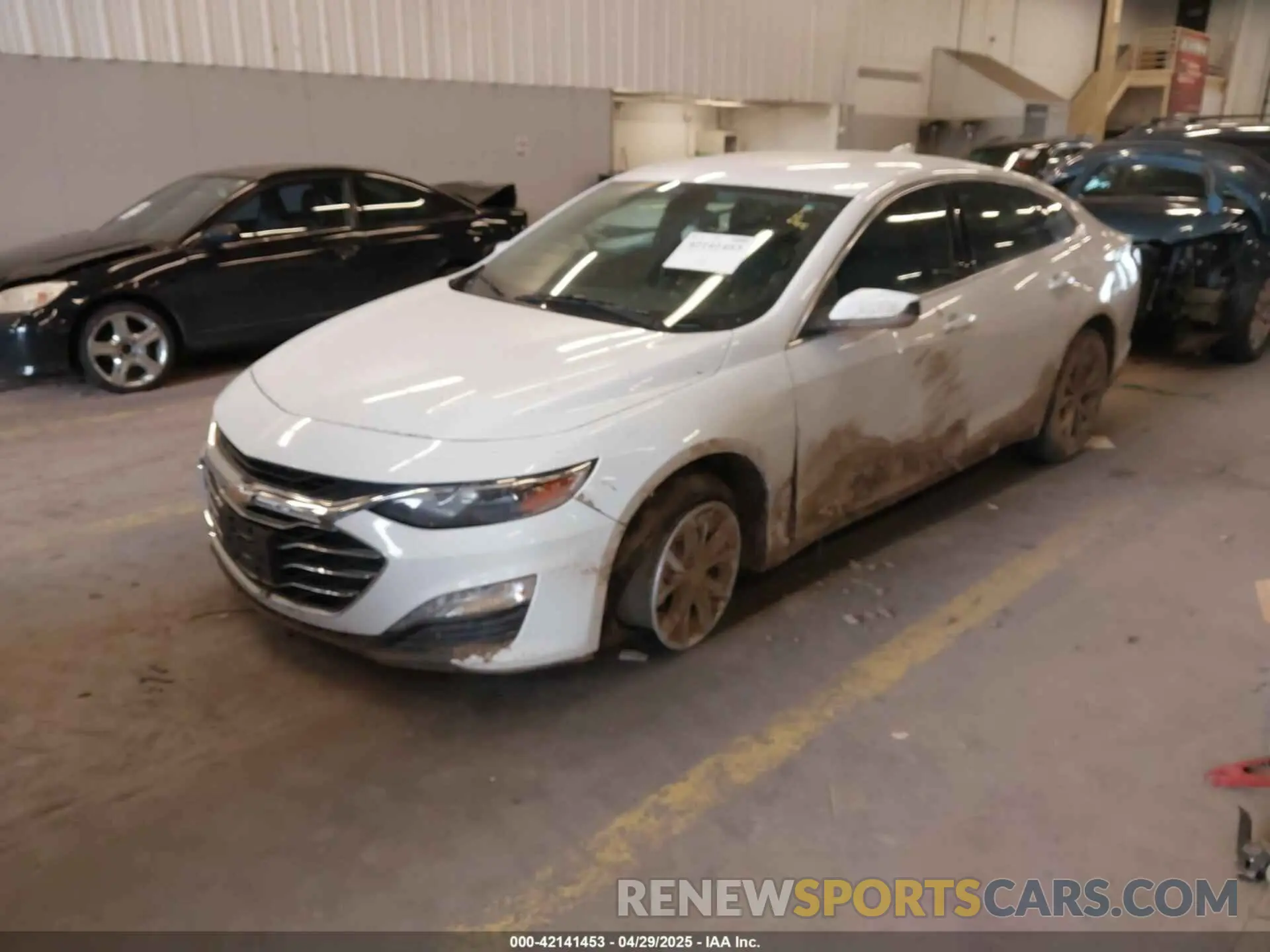 2 Photograph of a damaged car 1G1ZD5ST9KF175131 CHEVROLET MALIBU 2019