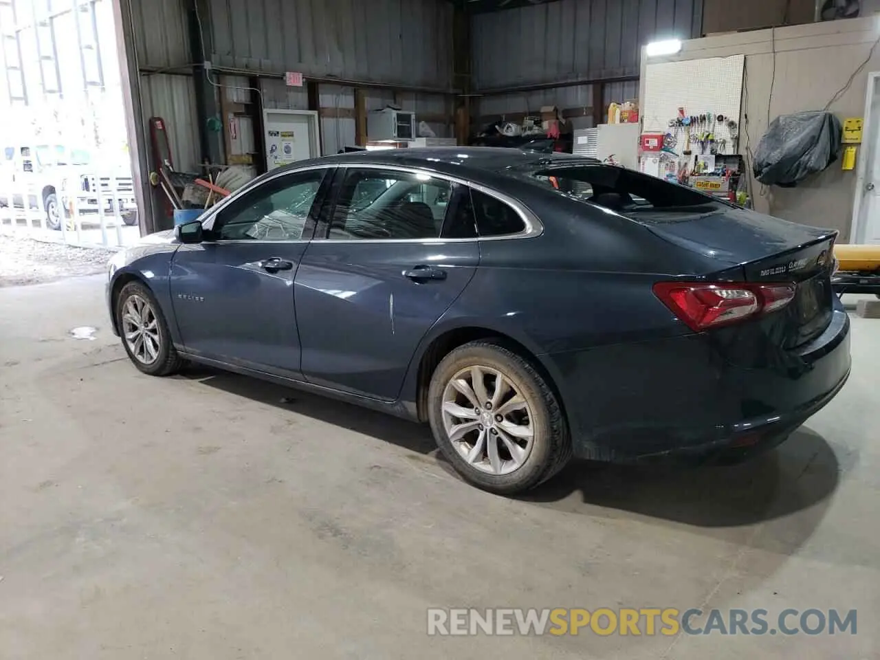 2 Photograph of a damaged car 1G1ZD5ST9KF176540 CHEVROLET MALIBU 2019
